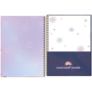 Caderno 1 Matéria Universitário Espiral Capricho - Tilibra