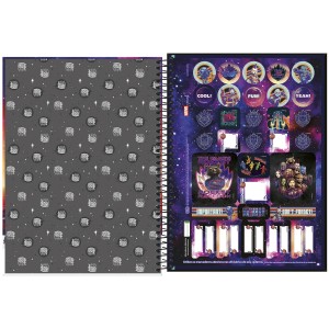 Caderno 10 Matérias Universitário Espiral Guardiões da Galáxia - Tilibra