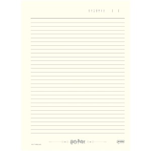 Caderno 1 Matéria Universitário Espiral Harry Potter - Jandaia