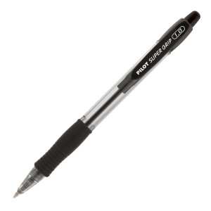 Caneta Esferográfica Super Grip 1.0mm Retrátil Kit 2 Cores 4 Un. - Pilot