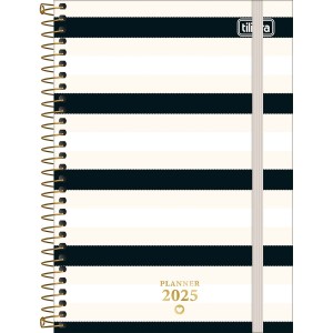 Agenda Planner Espiral 12,9 x 18,7 cm West Village 2025 - Tilibra
