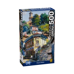 Quebra-cabeça 500 peças Ouro Preto - Grow