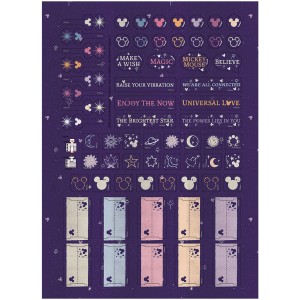 Caderno 1 Matéria Universitário Espiral Mickey Arts Magic - Jandaia