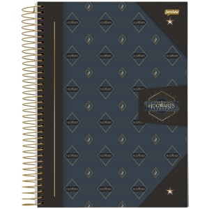 Caderno 1 Matéria Universitário Espiral Hogwarts Legacy - Jandaia