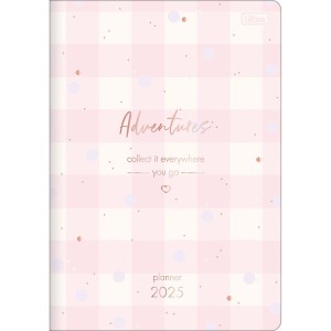 Agenda Planner Grampeado 17,8 x 25,4 cm Soho 90g 2025 Sortida - Tilibra