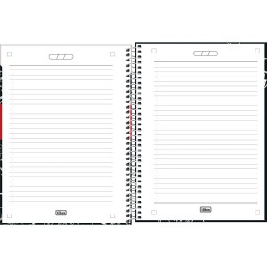 Caderno 10 Matérias Universitário Espiral Coca-Cola Connect - Tilibra