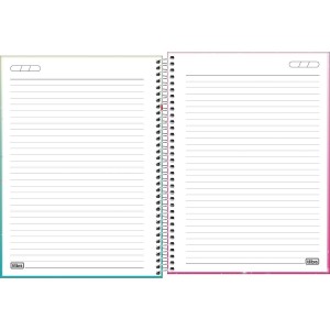 Caderno 1 Matéria Universitário Espiral Disney Princesas - Tilibra