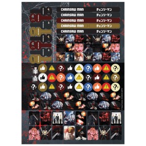 Caderno 10 Matérias Universitário Espiral Chainsaw Man - Jandaia