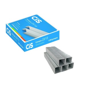Grampos para Grampeador 23/13 Galvanizados - 1000 Unidades - Cis