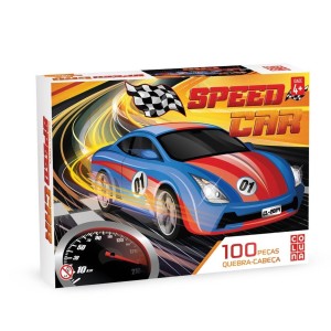 Quebra-cabeça 100 peças Speed Car - Coluna
