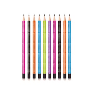 Kit com 10 Lápis Grafite HB Tabuada Sortidos - Leo&Leo