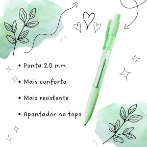 Lapiseira Poly Click Pencil 2.0mm Lilás - Faber-Castell