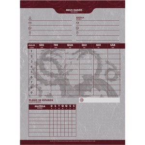 Caderno 20 Matérias Universitário Espiral House of the Dragon - Jandaia