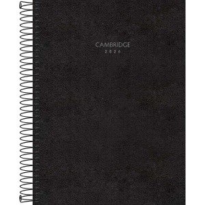 Agenda Executiva Espiral Diária 20 x 27,5 cm Cambridge 2026 - Tilibra