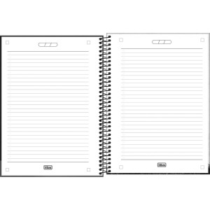 Caderno 1 Matéria Universitário Espiral Santos FC - Tilibra