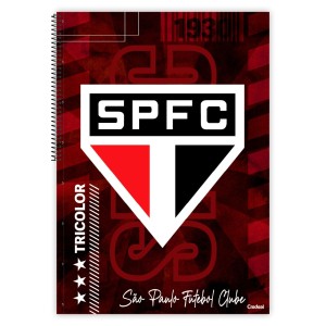 Caderno 1 Matéria Universitário Espiral São Paulo FC - Credeal