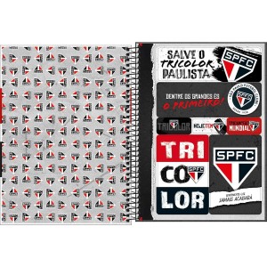 Caderno 1 Matéria Universitário Espiral São Paulo - Tilibra