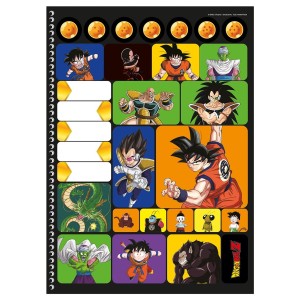 Caderno 10 Matérias Universitário Espiral Dragon Ball Z - Animativa