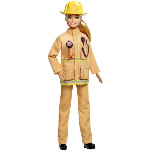 Boneca Barbie Profissões - Bombeira - Mattel