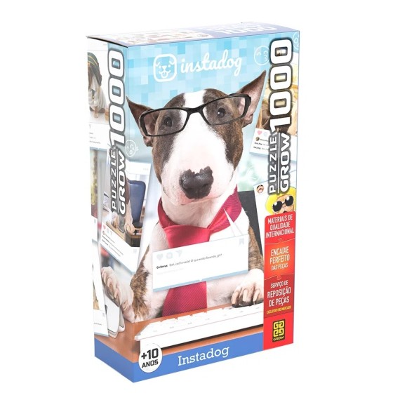 Quebra-cabeça 1000 peças Instadog - Grow