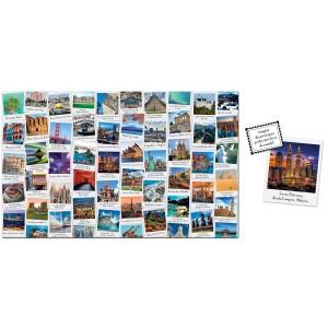 Quebra-cabeça 2000 peças Volta ao Mundo - Game Office