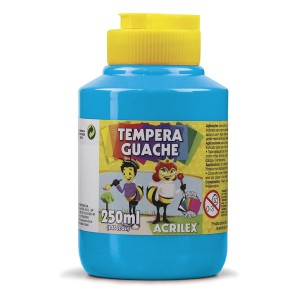 Tinta Guache 250ml Azul Celeste (503) - Acrilex