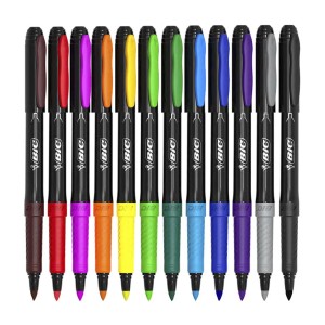 Marcador Artístico Intensity Ponta 1.1mm 12 cores - Bic