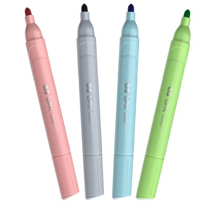 Marcador para Quadro Branco Cis BPX Kit c/ 4 Cores