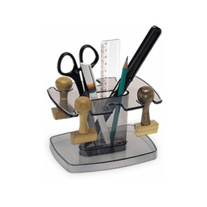 Porta Carimbos Modular Fumê - Acrimet