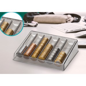 Organizador de Moedas Fumê - Waleu