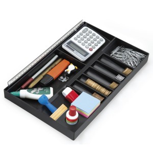 Organizador de Gaveta Preto - Waleu