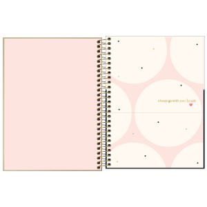 Agenda Planner Espiral 17,7 x 24 cm West Village Metalizado 2024 - Tilibra