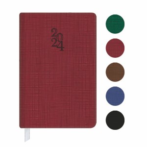 Agenda de Bolso Costurada Semanal Vigo Sortida 7 x 10,5 cm - Pacote com 6 un. - Redoma